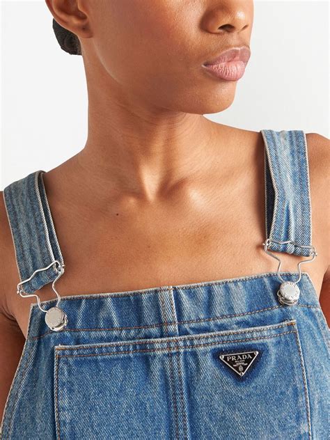 denim dress prada|prada denim romper.